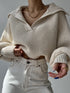 'Fable' Winged Sleeve Sweater - Celes Fashion
